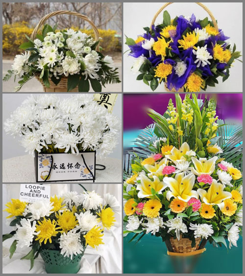 山东莱芜莱城区大王庄镇胡家泉村白事提篮配送